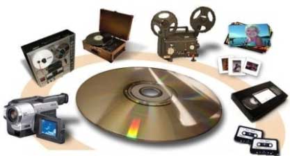 CONVERSION DE VHS A DVD